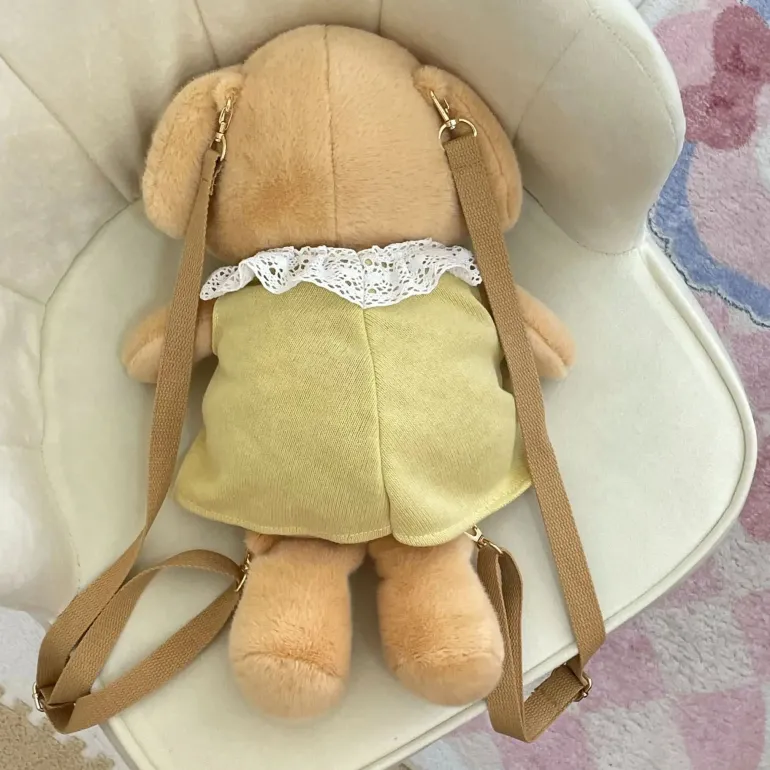Cozy Teddy Crossbody Tote