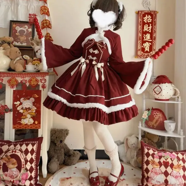 Cozy Winter Wonderland Dress