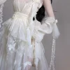 Creamy Butterfly Maiden Dress