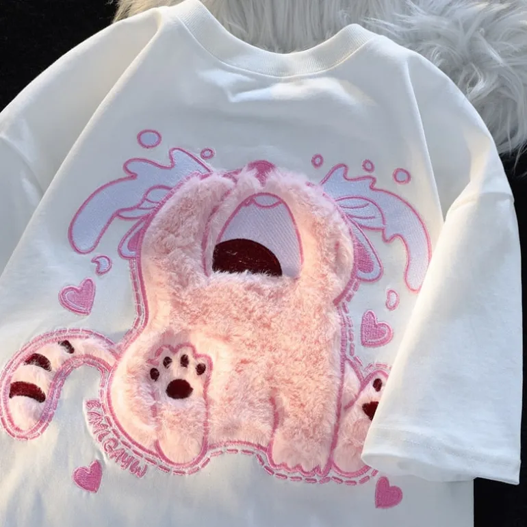 Crybaby Kitten Fluffy Tee