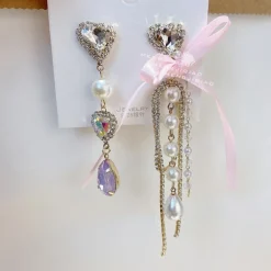 Crystal Princess Drop Earrings