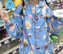 Cupcake Bunny Windbreaker
