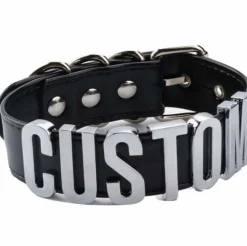 Custom Vegan Leather Choker