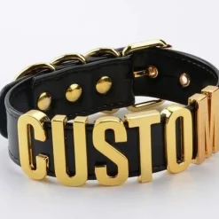 Custom Vegan Leather Choker