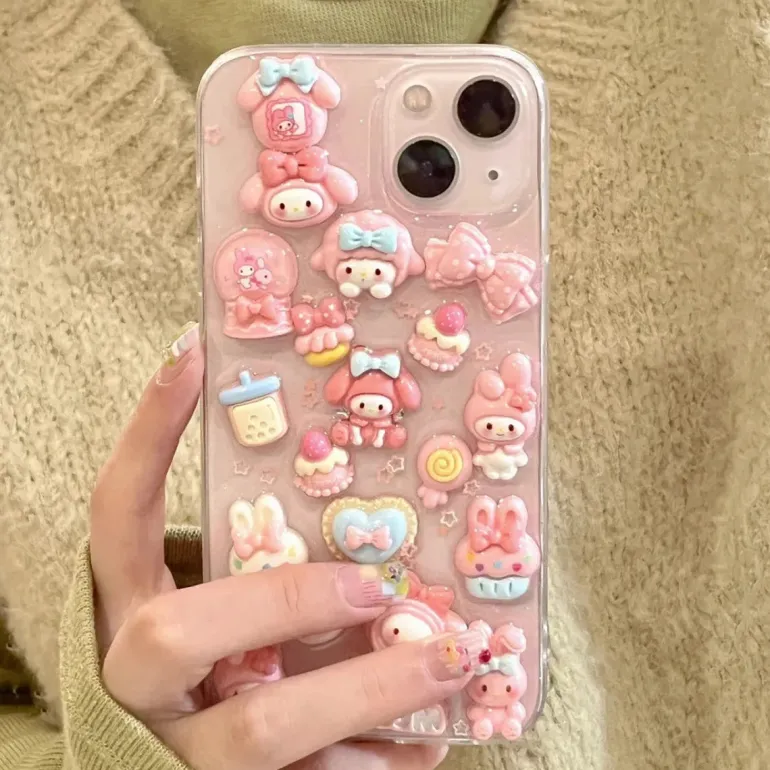 Cute 3D Deco iPhone Case