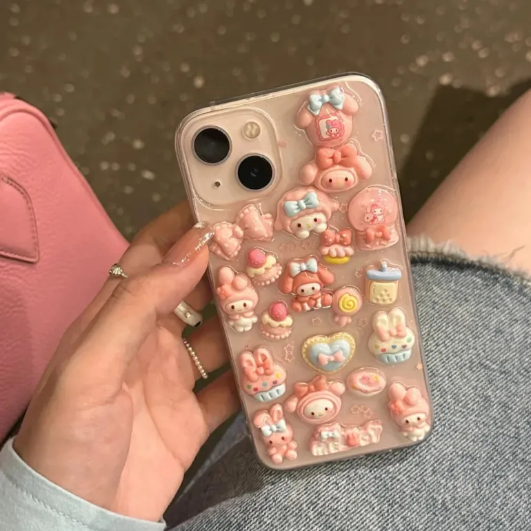 Cute 3D Deco iPhone Case