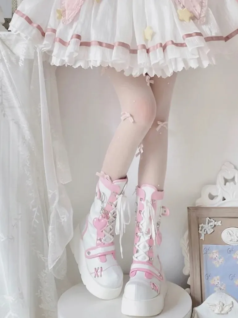 Cyber Punk Babydoll Booties