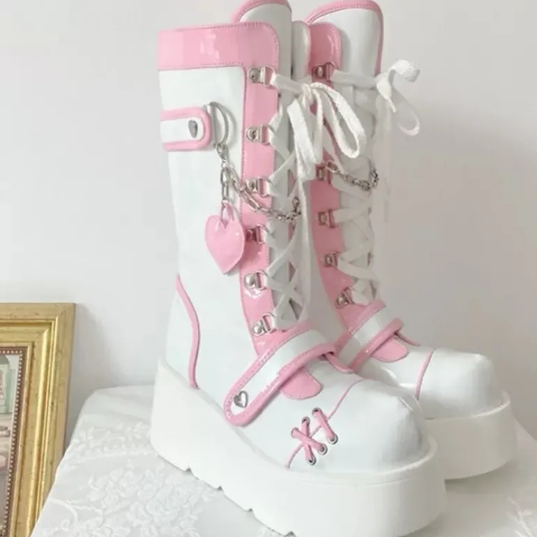 Cyber Punk Babydoll Booties