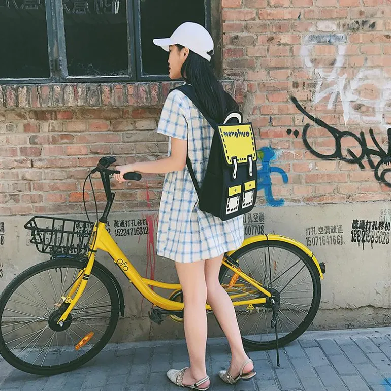 2D Cartoon Backpack