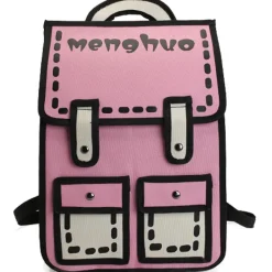 2D Cartoon Backpack