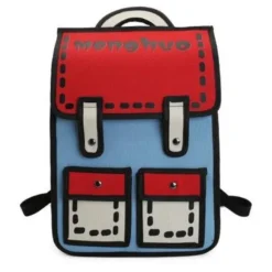 2D Cartoon Backpack
