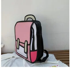 2D Cartoon Backpack