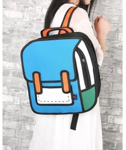 2D Cartoon Backpack