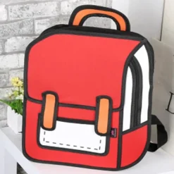 2D Cartoon Backpack