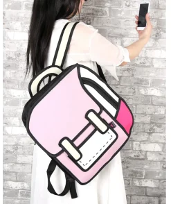 2D Cartoon Backpack