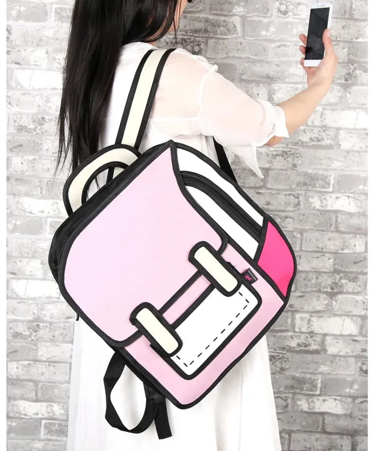 2D Cartoon Backpack