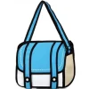 2D Cartoon Messenger Bag