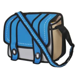 2D Cartoon Messenger Bag