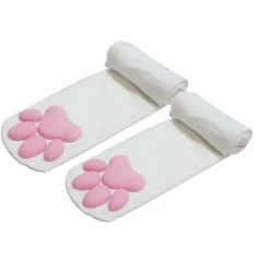 3D Paw Print Pad Stockings