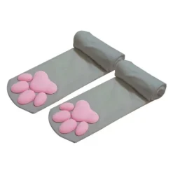 3D Paw Print Pad Stockings