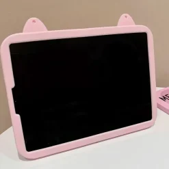 3d Pink Kitten iPad Case