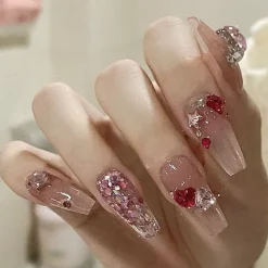 3D Pretty Princess Press On Nails