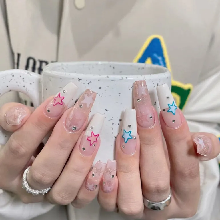 3D Pretty Princess Press On Nails