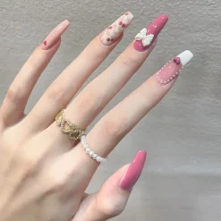 3D Pretty Princess Press On Nails
