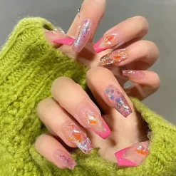 3D Pretty Princess Press On Nails