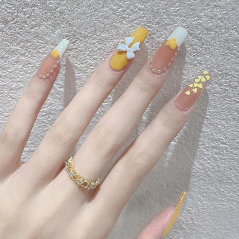 3D Pretty Princess Press On Nails