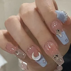 3D Pretty Princess Press On Nails