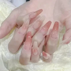 3D Pretty Princess Press On Nails
