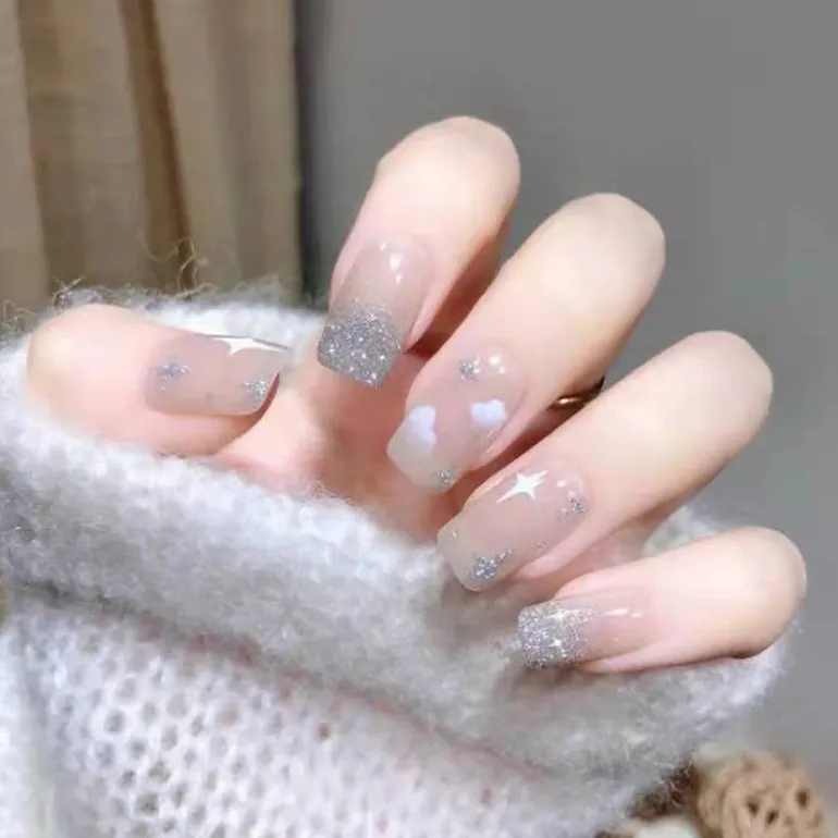 3D Pretty Princess Press On Nails