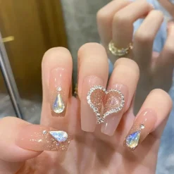 3D Pretty Princess Press On Nails