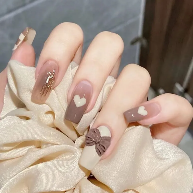 3D Pretty Princess Press On Nails