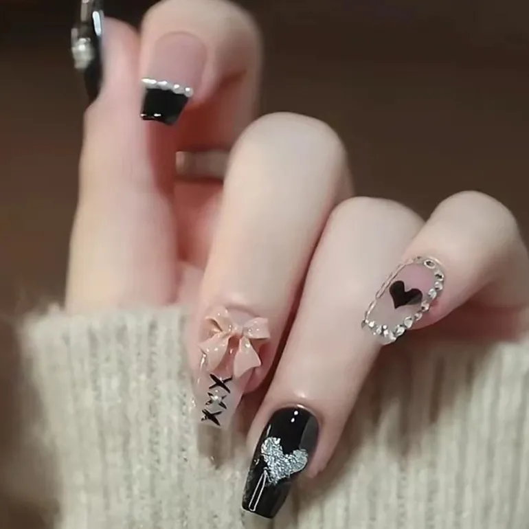 3D Pretty Princess Press On Nails