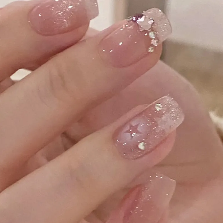 3D Pretty Princess Press On Nails