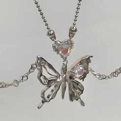 Dainty Butterfly Necklaces