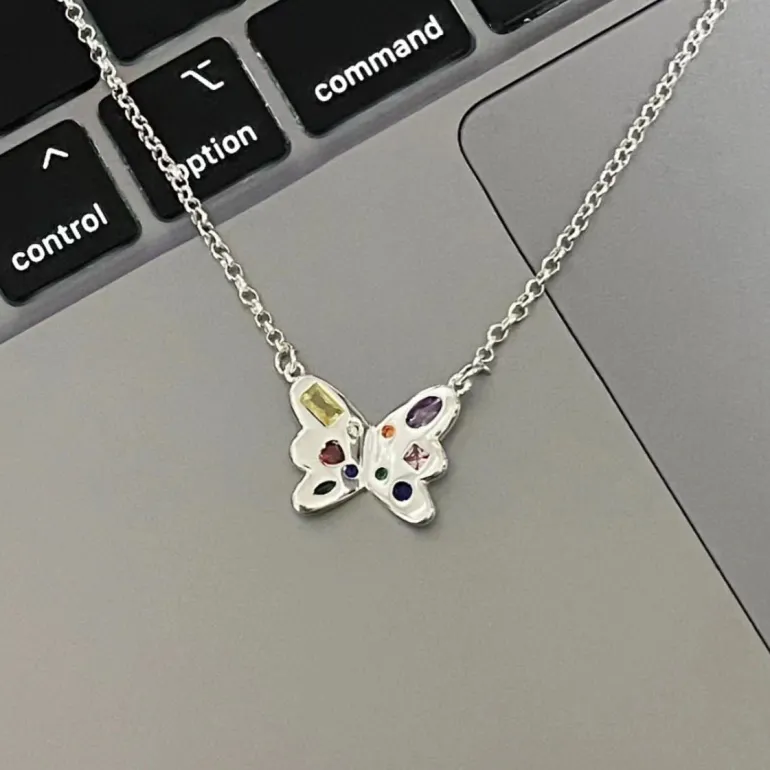 Dainty Butterfly Necklaces