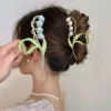 Dainty Floral Hair Claw Clip