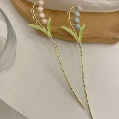 Dainty Floral Hair Claw Clip