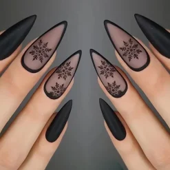 Dark Gothic Press On Nails