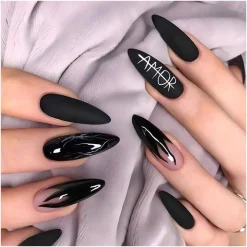 Dark Gothic Press On Nails
