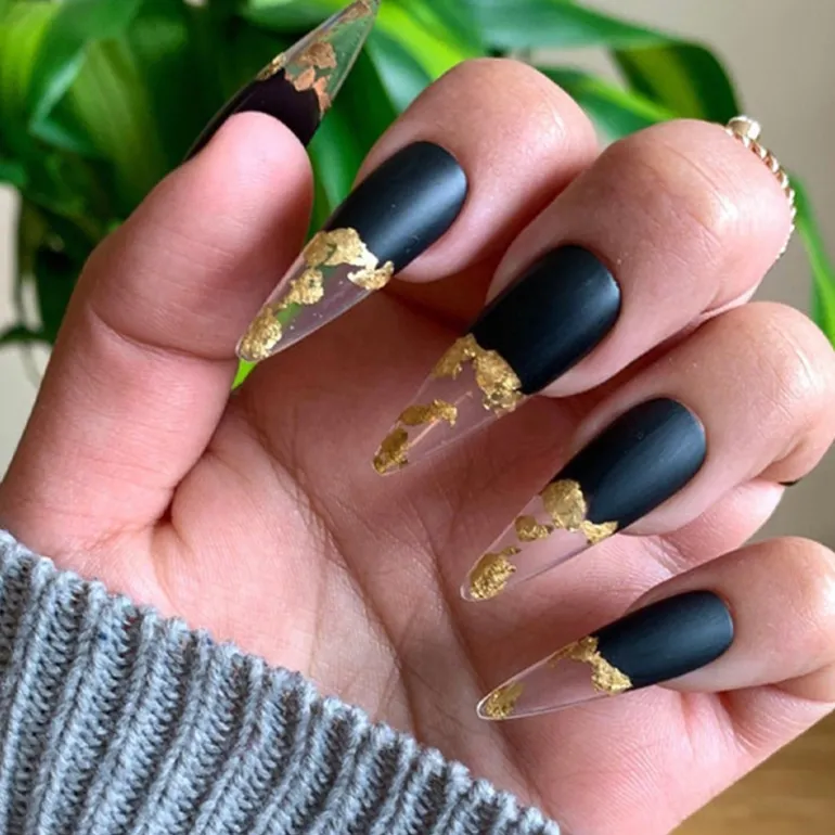 Dark Gothic Press On Nails