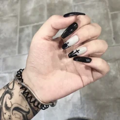 Dark Gothic Press On Nails