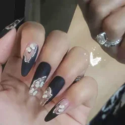 Dark Gothic Press On Nails
