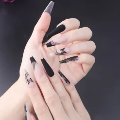Dark Gothic Press On Nails