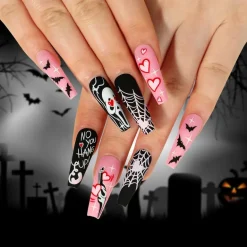 Dark Gothic Press On Nails