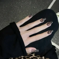 Dark Gothic Press On Nails