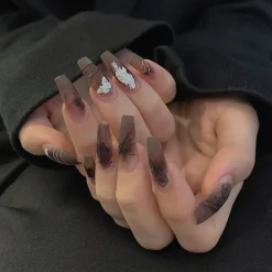 Dark Gothic Press On Nails